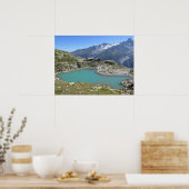 Lac Blanc French Alps Chamonix Poster (Keuken)