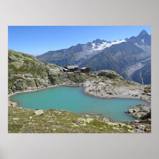 Lac Blanc French Alps Chamonix Poster (Voorkant)