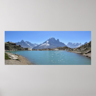 Lac Blanc French Alps Poster