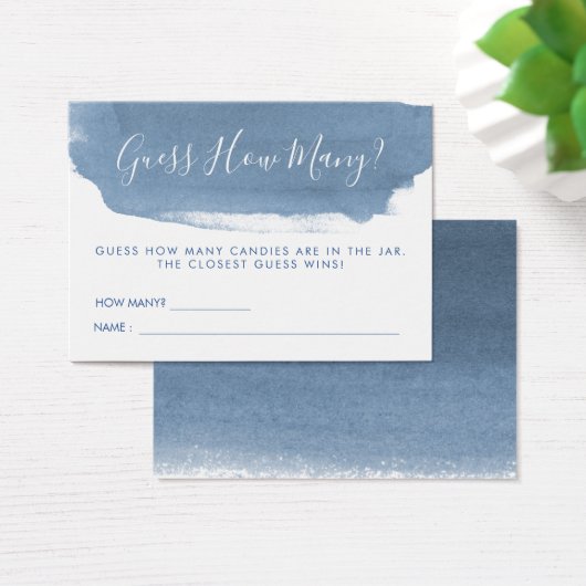 Lac Blue | Devinez combien ? | Jeu de Fête des mar (Bureau)