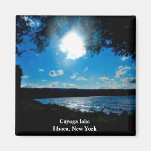 LAC CAYUGA, ITHACA, aimant NEW YORK