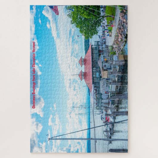 Lac Champlain Vermont. Jigsaw Puzzle (Vertical)