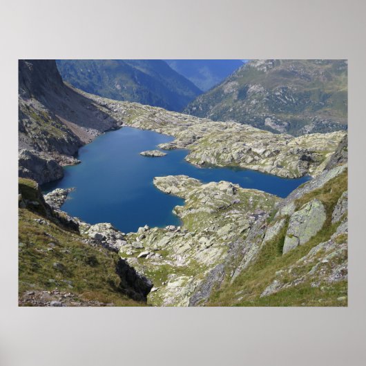 Lac Cornu Franse Alpen Poster (Voorkant)