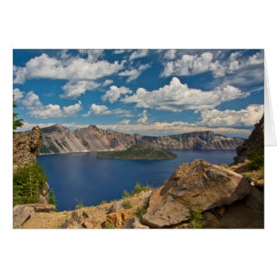 Lac Crater et l'île Wizard, Crater Lake