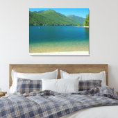 Lac Cushman Été 3 panneaux en toile (Insitu(Chambre))