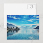 Lac d'Annecy - Baie de Talloires Carte postale (Devant / Derrière)