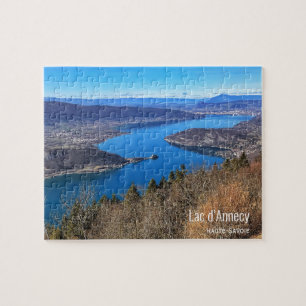 Lac d'Annecy/Lake Annecy, Franse Alpen Legpuzzel