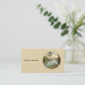 Lac dans Kerry Irlande avec le carte de visite de (Debout devant)