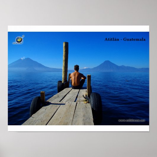 Lac d'Atitlan Poster (Voorkant)