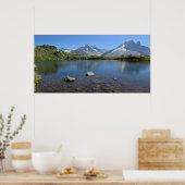 Lac de Cheserys Franse Alpen Poster (Keuken)