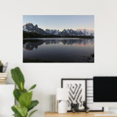 Lac de Cheserys sunrise Chamonix Poster (Thuiskantoor)