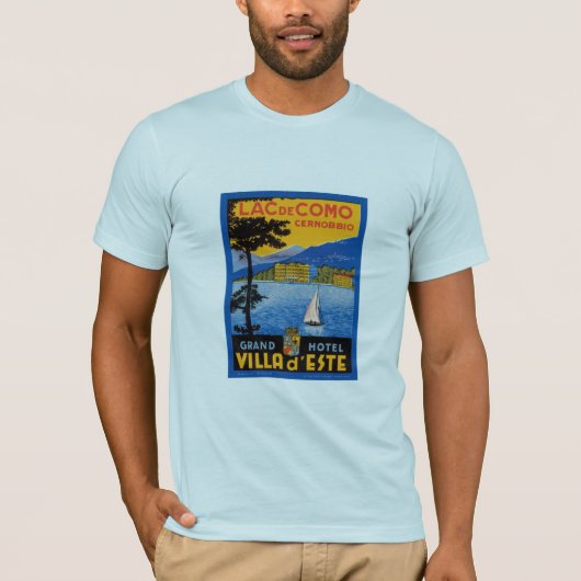 Lac de Como T-shirt (Voorkant)