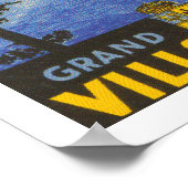 Lac de Como (wit) Poster (Hoek)