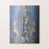 Lac de glacier de Jokulsarlon dans le puzzle de (Vertical)