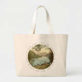 Lac de Kerry Irlande avec sac proverbe irlandais (Devant)