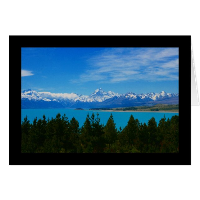 lac de la nouvelle-zélande (Devant horizontal)