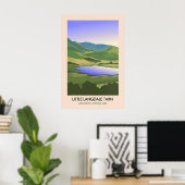 Lac de Little Langdale District des Lacs Affiche d (Bureau à domicile)
