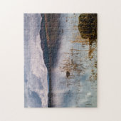 Lac de Menteith, Ecosse Jigsaw puzzle (Vertical)