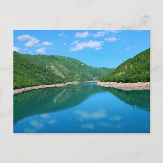 Lac de Piva au Monténégro Carte postale (Devant)