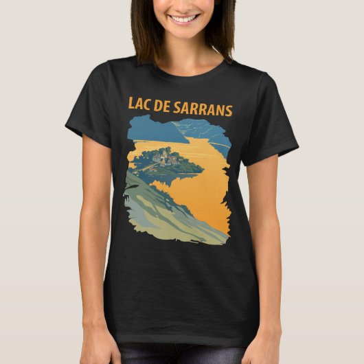 Lac de Sarrans T-shirt (Voorkant)