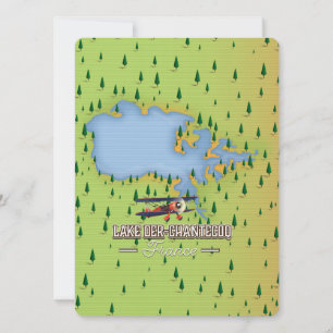 Lac Der-Chantecoq, carte de France