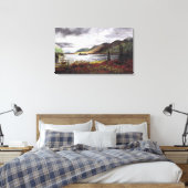 Lac du Nord en automne : toile Imprimée non coupée (Insitu(Chambre))