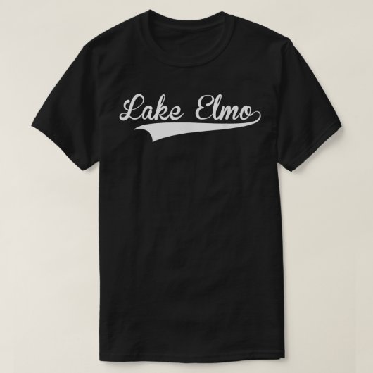 Lac Elmo Baseball TShirt (Design devant)