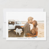 Lac Fallen Leaf | Itinéraire de la carte Mariage (Dos)