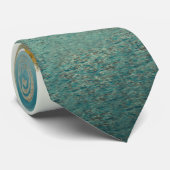 Lac Forêt Arbres Eau Cravate Homme (Roulé)