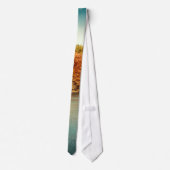Lac Forêt Arbres Eau Cravate Homme (Dos)