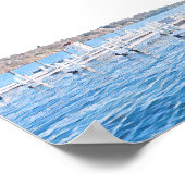 Lac Genève Wisconsin Mariage Affiche de bienvenue (Coin)