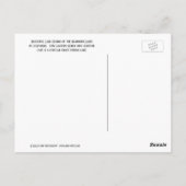 Lac George, Mammoth Lakes, Californie, Carte posta (Dos)