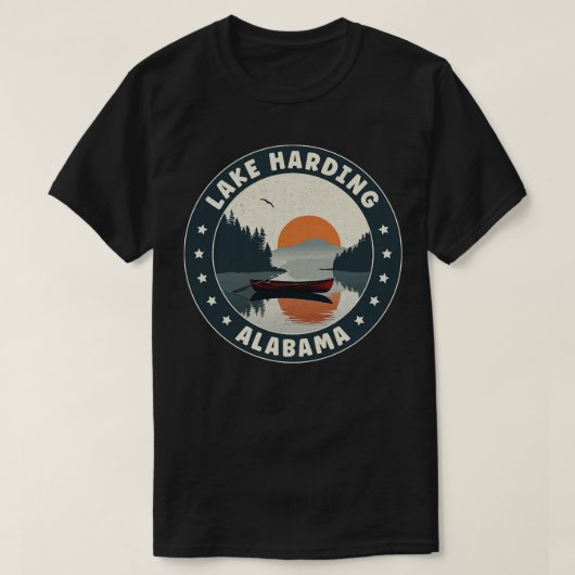 Lac Harding Alabama Sunset TShirt (Design devant)