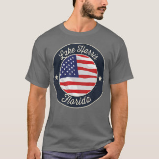Lac Harris - T-shirt Souvenir Floride patriotique
