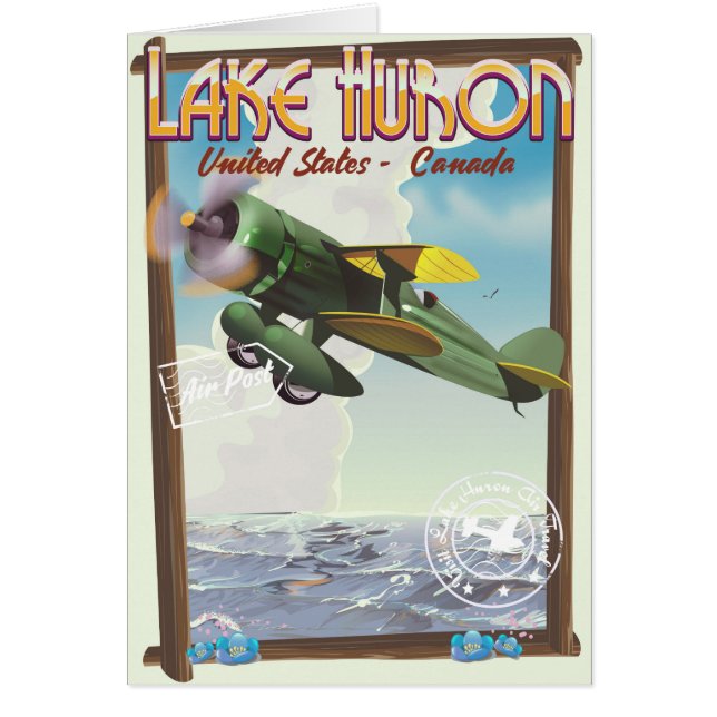 Lac Huron - États-Unis - Canada (Devant)