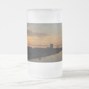 Lac Huron Golden Morning Frosted Mug