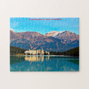 Lac Louise Banff. Jigsaw Puzzle