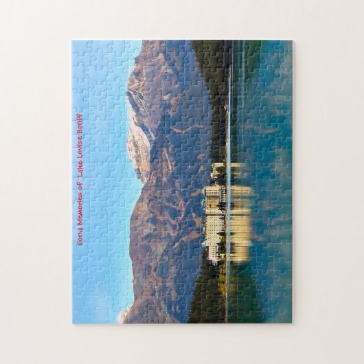 Lac Louise Banff. Jigsaw Puzzle (Vertical)