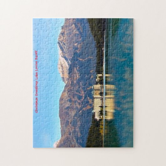 Lac Louise Banff. Jigsaw Puzzle (Vertical)