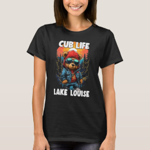 Lac Louise Grizzly Tshirt Brown Bear Cub pour enfa