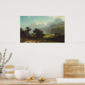 Lac Lucerne - Albert Bierstadt Poster des Beaux-Ar (Cuisine)