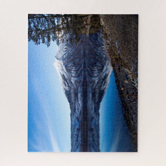 Lac mcDonald, puzzle 16x20 de parc national de (Vertical)