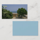 Lac Michigan Shores Cartes de visite (Devant / Derrière)