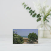 Lac Michigan Shores Cartes de visite (Debout devant)