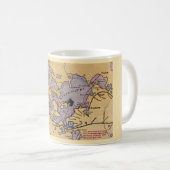 Lac Minnetonka Purple & Gold Mug (Devant droit)