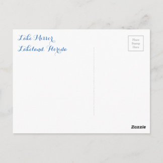 Lac Mirror - Lakeland, Floride carte postale