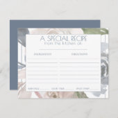 Lac Misty | Belle Carte de Recette Douce Douce (Devant / Derrière)