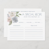 Lac Misty | Belle Carte de Recette Douce Douce (Devant / Derrière)