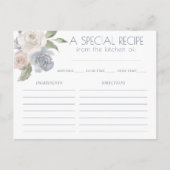 Lac Misty | Belle Carte de Recette Douce Douce (Devant)