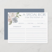 Lac Misty | Belle Carte de Recette Douce Douce (Devant / Derrière)